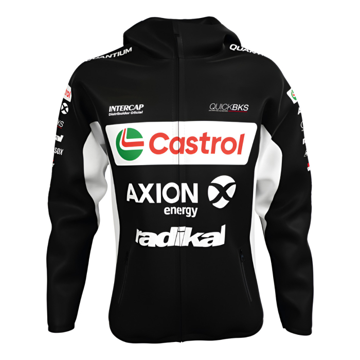 Campera Casual Black Radikal Racing Motocross/atv - Imagen 1