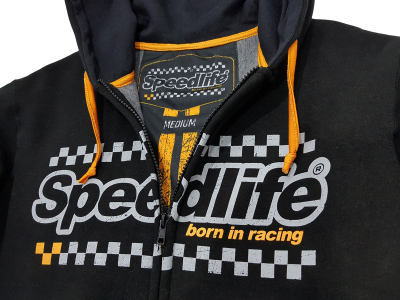 Campera Casual Friza Black Radikal Racing Motocross - Imagen 5