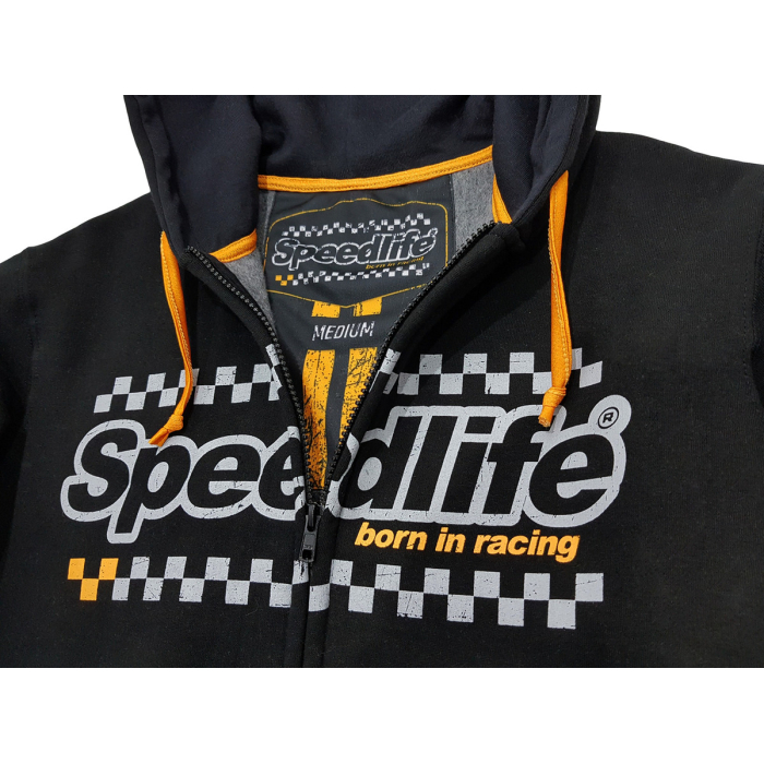 Campera Casual Friza Black Radikal Racing Motocross - Imagen 5