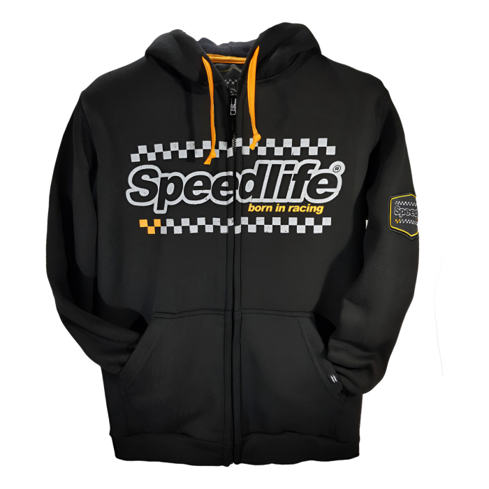 Campera Casual Friza Black Radikal Racing Motocross - Imagen 1