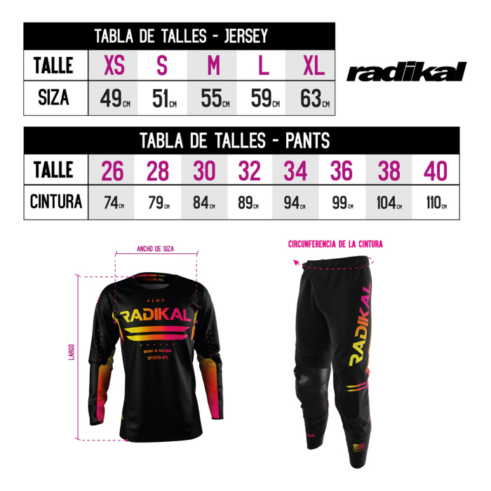 Jersey Mx Flux Gravity - Radikal - Motocross / Atv - Imagen 5