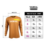 Jersey Downhill Signature Caqui Radikal Racing Dh -mtb - Imagen 4
