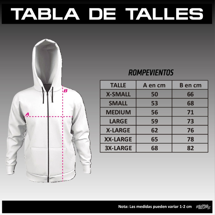 Campera Frisa Star Grey Radikal Racing - Imagen 4