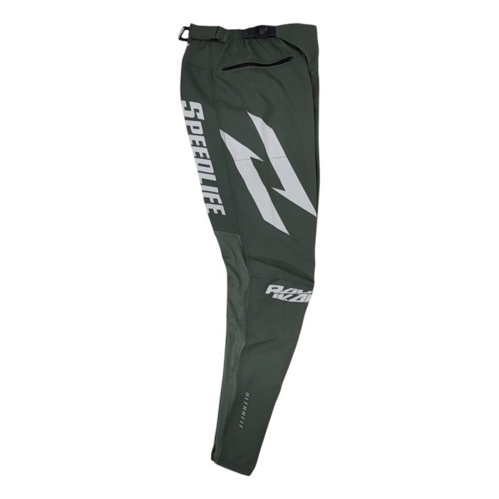 Pantalon Radikal Racing Dh Verde Bici Bike Bmx Mtb - Imagen 2