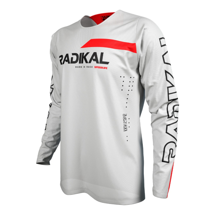 Jersey Downhill Signature Gris Radikal Racing Dh -mtb - Imagen 2