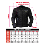 Campera Moto Radikal Concept Impermeable Protecciones - Imagen 5