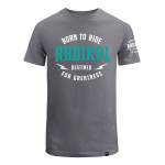 Remera Algodon Destined Gris Radikal