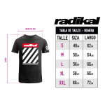 Remera Algodon Radikal Psico Negra - Imagen 2