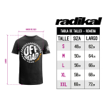 Remera Algodon Off Road Negra Radikal - Imagen 2