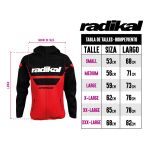 Rompeviento Campera Halo Rojo Radikal Racing - Imagen 6