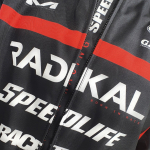 Campera Rompeviento Race Negro Radikal - Imagen 4