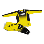 Conjunto Radikal Flux Yellow Factory - Motocross / Atv / Mx - Imagen 4