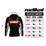 Rompeviento Campera Iron Negro Radikal Racing - Imagen 4