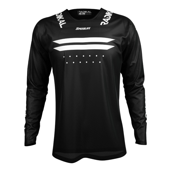 Jersey Race Negro - Radikal - Motocross / Atv - Imagen 1