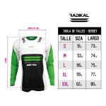 Jersey Vertex Verde - Radikal - Motocross / Atv - Imagen 4