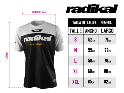 Jersey Fuse Blanco Mtv Enduro Y Trail - Radikal Racing - Imagen 4