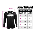 Jersey Race Negro - Radikal - Motocross / Atv - Imagen 4
