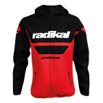 Rompeviento Campera Halo Rojo Radikal Racing