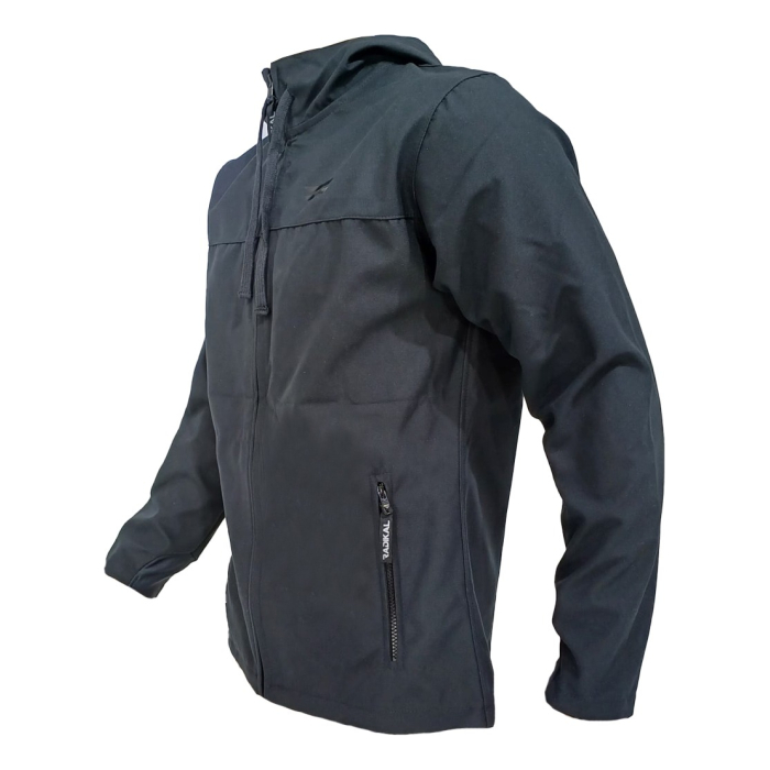 Rompeviento Campera Negro Radikal Racing - Imagen 2