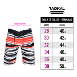 Bermuda Kaos Radikal Racing Casual/baño - Imagen 5