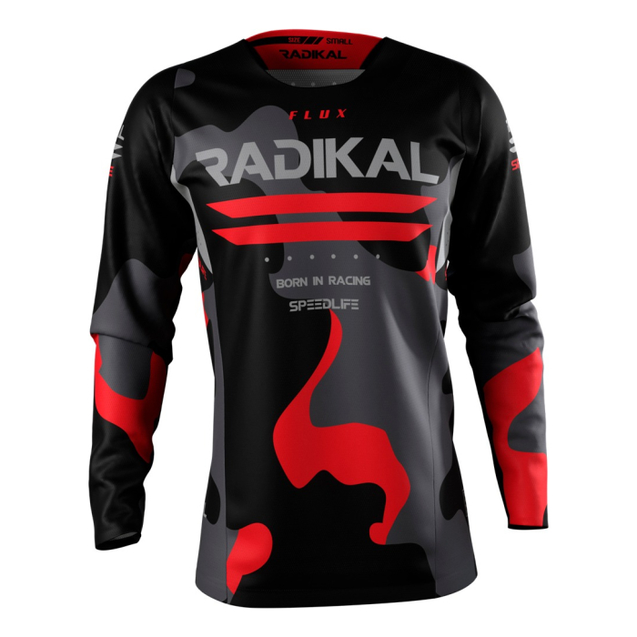 Jersey Mx Flux Camo - Radikal - Motocross / Atv - Imagen 1