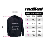 Rompeviento/campera Anorak Team Radikal Ciclismo/mtb/mx - Imagen 4