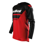 Jersey Radikal Halo Rojo - Motocross / Atv / Mx - Imagen 2