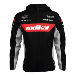 Rompeviento Campera Iron Negro Radikal Racing