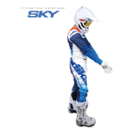 Conjunto Radikal Sky Azul - Motocross / Atv / Mx - Imagen 4
