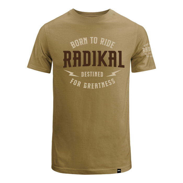 Remera Algodon Radikal Destined Beige - Imagen 1