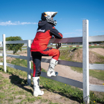Rompeviento Campera Halo Rojo Radikal Racing - Imagen 5