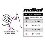 Guantes Mx Factory Negro Radikal - Motocross/atv/mtb - Imagen 14