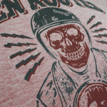Buzo Hoodie Braap Gris Rosa - Imagen 2