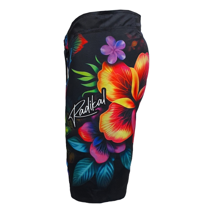 Bermuda Flowers Radikal Racing Casual/baño - Imagen 4