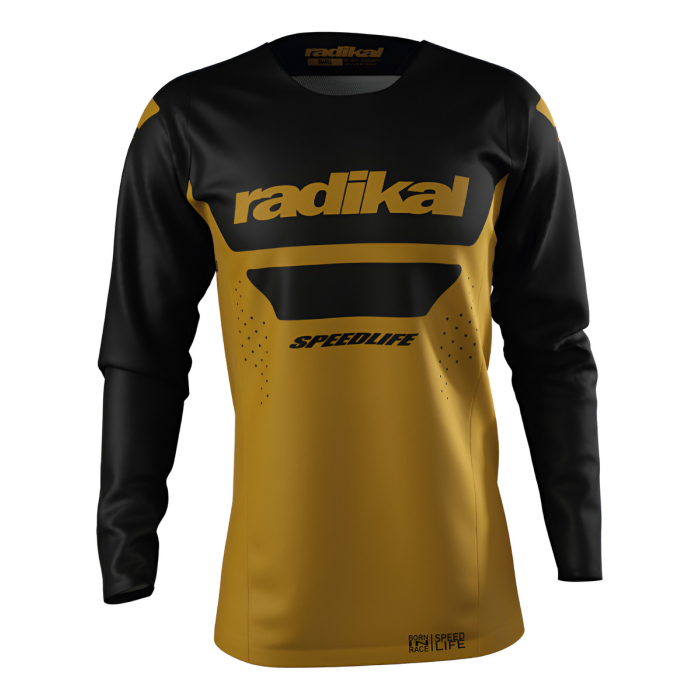 Jersey Radikal Halo Gold - Motocross / Atv / Mx - Imagen 1
