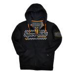 Campera Casual Friza Black Radikal Racing Motocross - Imagen 3