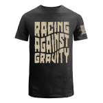 Remera Algodon Gravity Negra Radikal