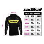 Rompeviento Campera Iron Fluo-negro Radikal Racing - Imagen 4