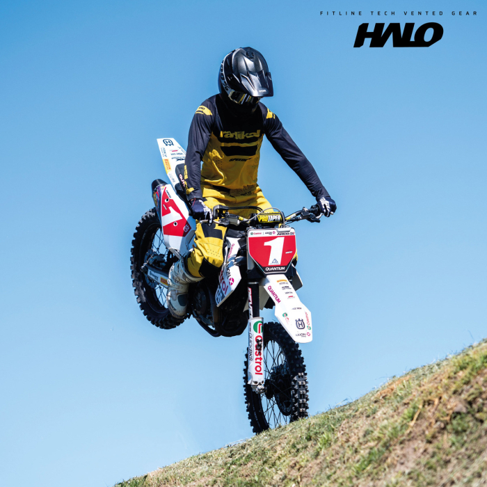 Conjunto Radikal Halo Gold - Motocross / Atv / Mx - Imagen 4