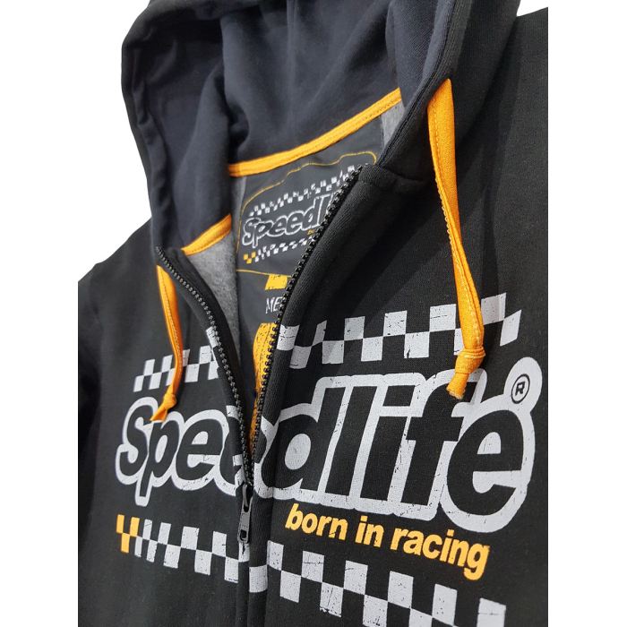 Campera Casual Friza Black Radikal Racing Motocross - Imagen 4
