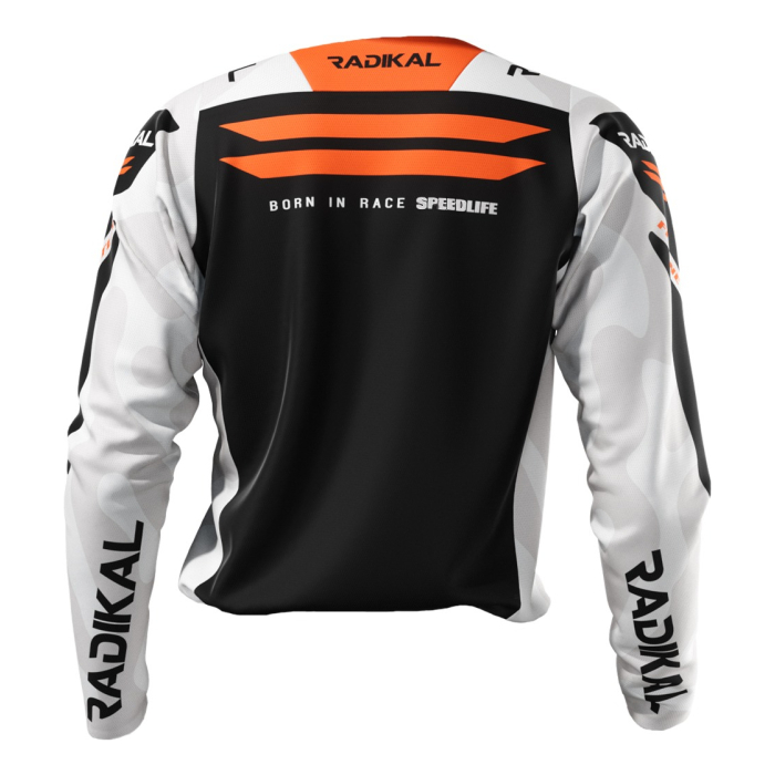Oferta Jersey Spirit Gris Mx - Radikal - Motocross / Atv - Imagen 3