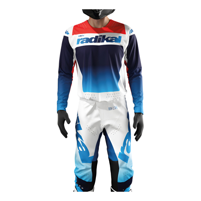 Conjunto Radikal Sky Azul - Motocross / Atv / Mx - Imagen 1