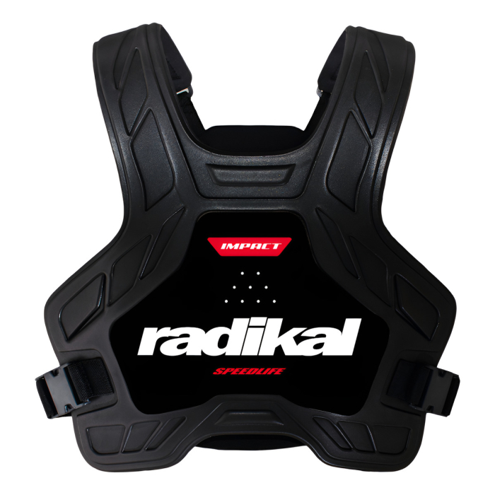 Pechera Motocross Radikal Factory Negro - Imagen 1