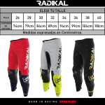 Pantalon Motocross Radikal Flux Gold - Imagen 4