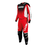 Conjunto Radikal Flux Red Factory - Motocross / Atv / Mx - Imagen 2