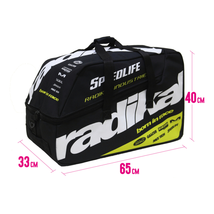 Bolso Motocross Poled Negro Radikal Mx / Atv - Imagen 4