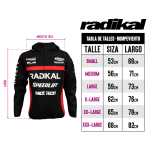 Campera Rompeviento Race Negro Radikal - Imagen 6