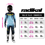 Conjunto Radikal Aero Azul - Motocross / Atv / Mx - Imagen 4