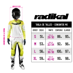 Conjunto Radikal Aero Fluo - Motocross / Atv / Mx - Imagen 4