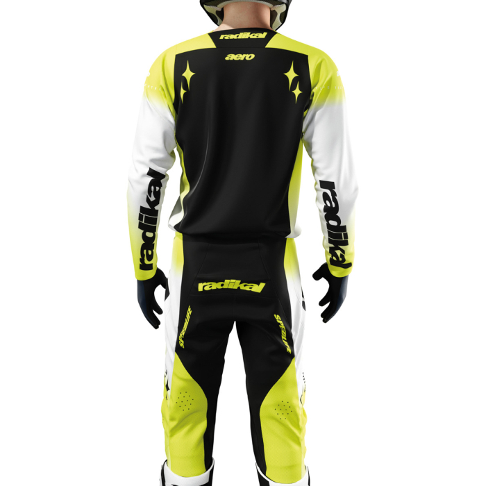 Conjunto Radikal Aero Fluo - Motocross / Atv / Mx - Imagen 3